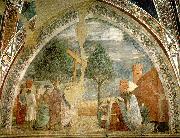 Piero della Francesca Exaltation of the Cross painting